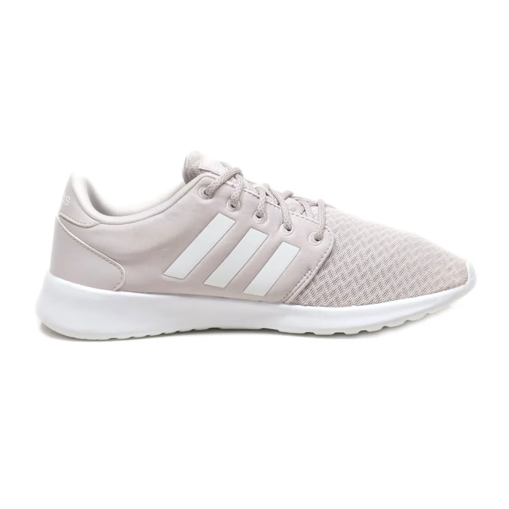 Adidas Qt Racer Sport Shoes Leather Grey Colour For Men