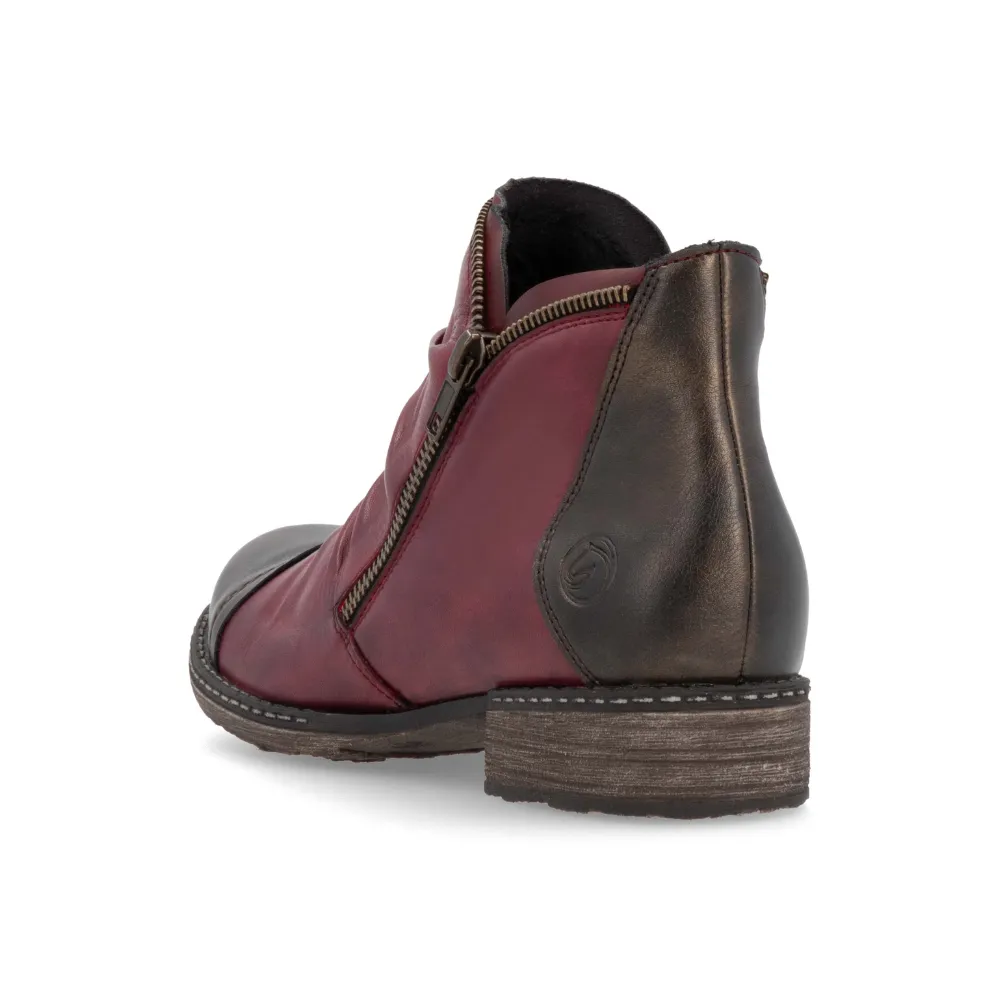 Remonte Chandra 80 Antik Vino Bootie (Women's)